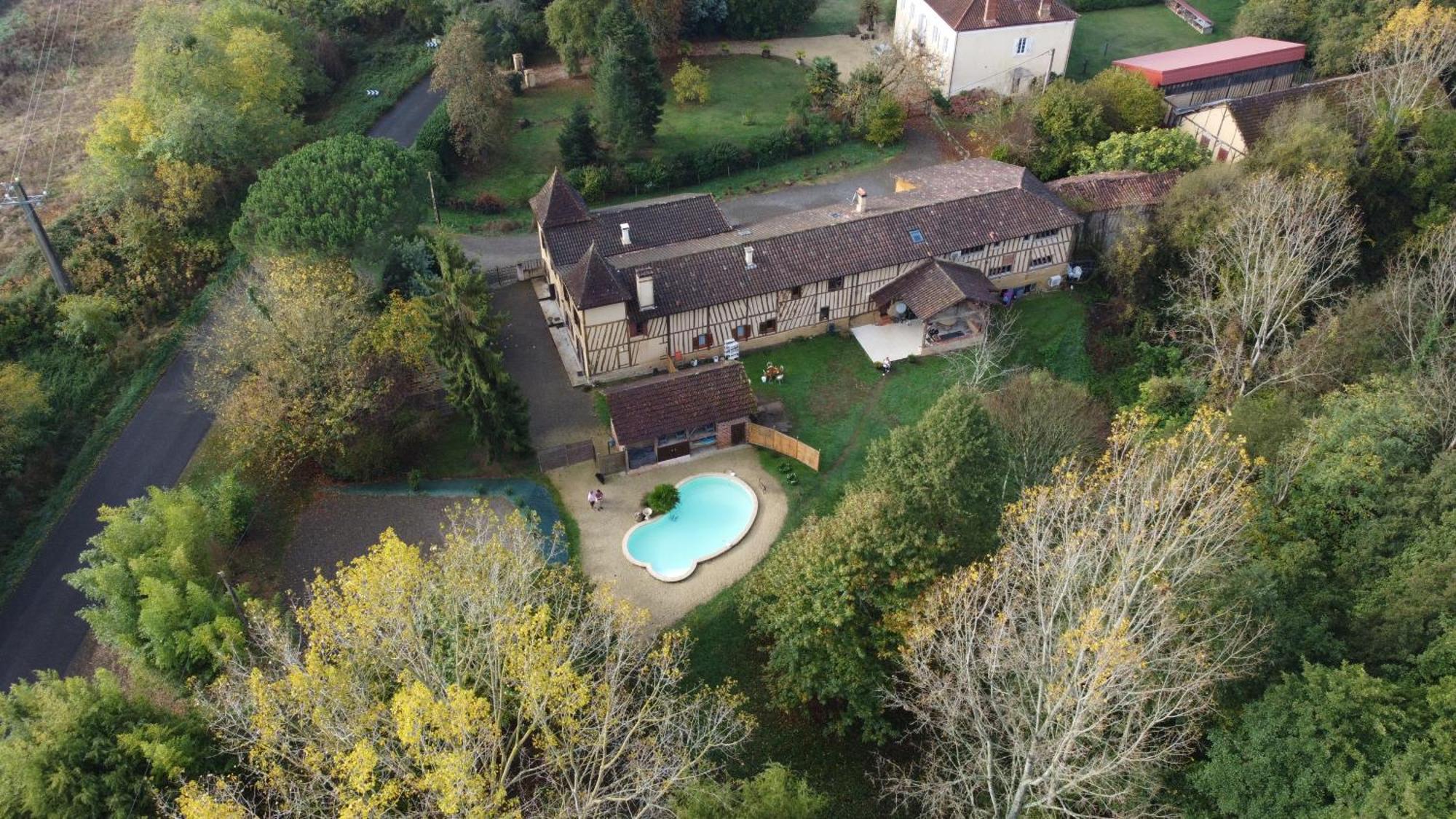 Bed and Breakfast Domaine De La Source Sainte-Christie-d'Armagnac Exterior foto